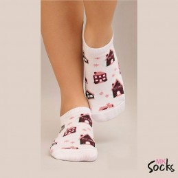 Soquete Invisible Estampado...